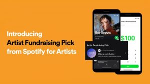 Read more about the article Spotifyがアーティスト寄付機能を使ったウクライナ支援チャリティを開始