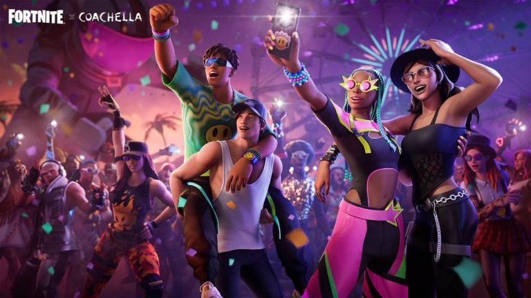 コーチェラ・フェスティバルとFortniteがコラボ、フェスファッションやバーチャルアイテムを独自提供、