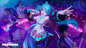 Read more about the article Fortniteと初音ミクがコラボレーション。「Fortnite Festival」でバーチャルアイテムや楽曲が登場