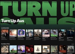 Read more about the article 「27億回も新しいファンに発見された」Spotify、オーストラリアの音楽を特集する「Turn Up AUS」キャンペーンを開始