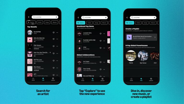 Amazon Musicが音楽専門のAI検索を開始。詳細なアーティスト情報や文脈、レコメンドの表示が可能に