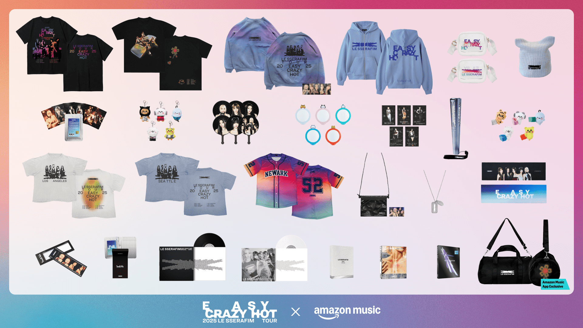 LE SSERAFIMのグッツ lesserafim グッズ NEWS | LE SSERAFIM Japan official site