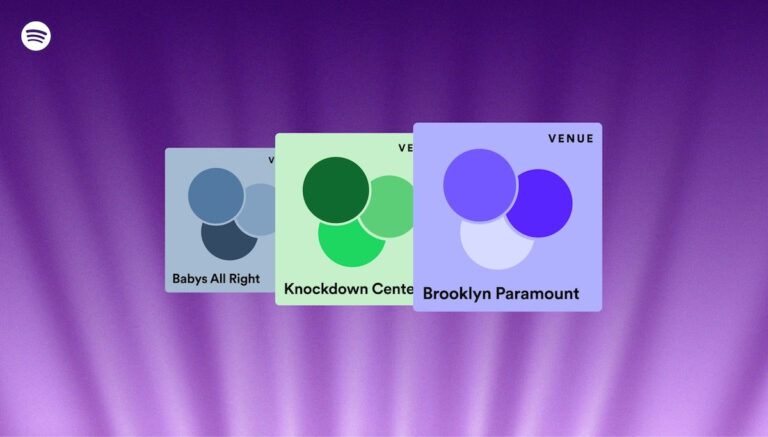 Spotify、ライブ会場のフォロー機能を開始。見逃したくないコンサート情報を見つける機能を強化中