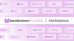 Read more about the article Bandsintown、アーティストのツアー告知や楽曲プロモーションを強化できる「マーケットプレイス」機能を開始
