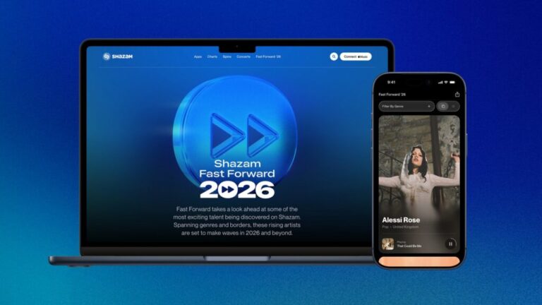 Shazamがデータ予測。世界で注目の新進アーティスト「Fast Forward 2026」