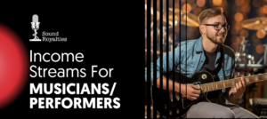 Read more about the article 音楽活動から得られる50の収益源を学ぶ。Sound Royaltiesの音楽収益ガイドブックと収益確保の重要性